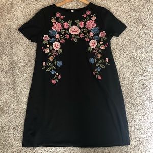 Xhilaration floral dress size L